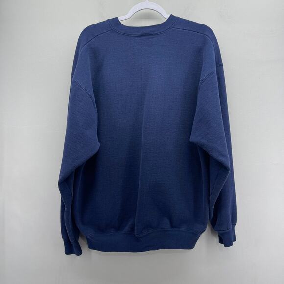 Vintage 1991 Acme Clothing Looney Toons Sweatshirt Mens XL Blue Bugs Bunny Daffy - Picture 3 of 6